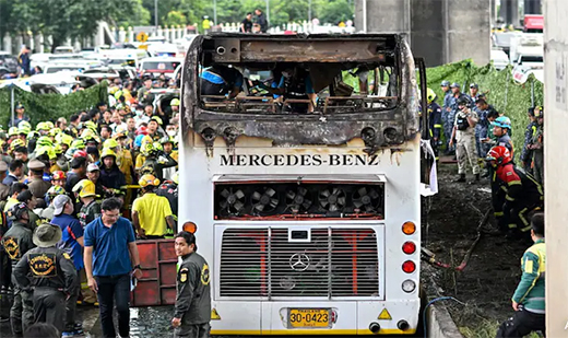 Thailand bus tragedy 